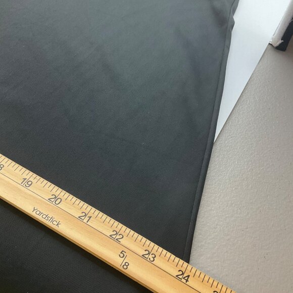 VTG 70's Vanity Fair 1XL Black Lace Trim Nylon Slip Dress Adjustable Whimsygoth - Picture 8 of 11